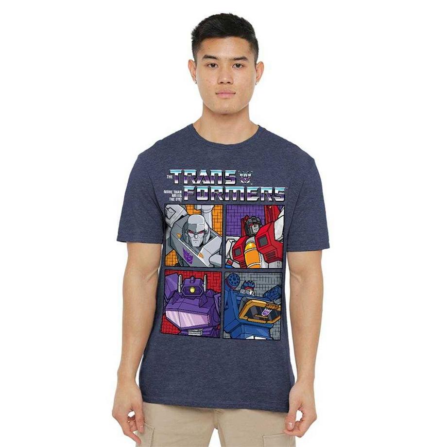 TRANSFORMERS T-Shirt Generations Retro Villainous Decepticon  