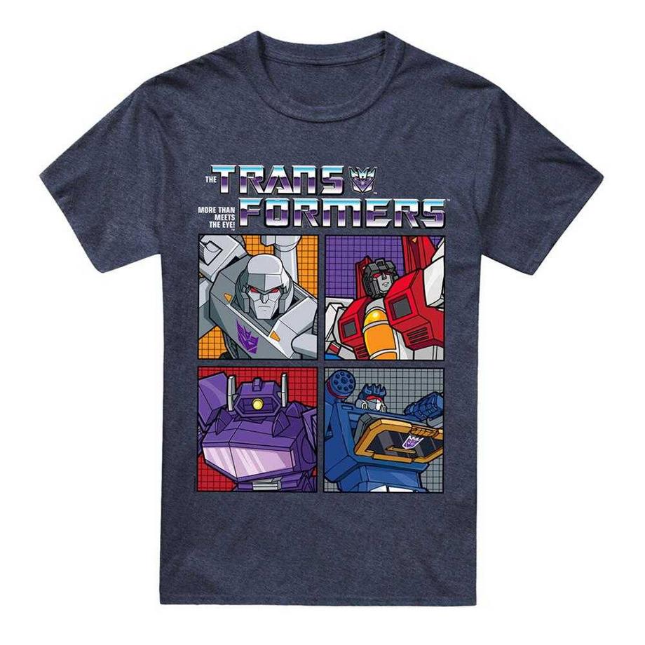 T-Shirtmotif/style Quadrillage Generations Retro Villainous Decepticon