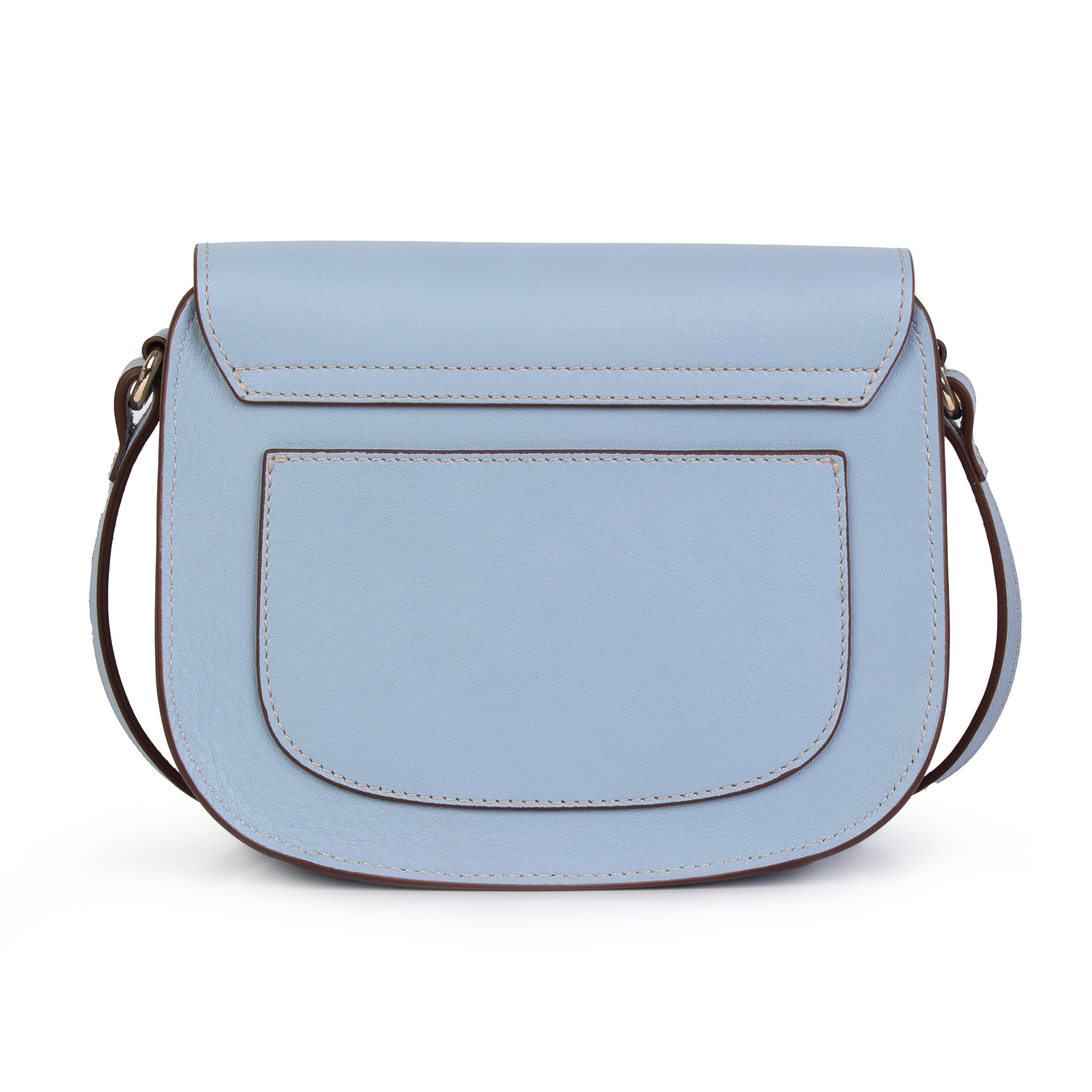 Kate Lee  Sac bandoulière PETITE GIBECIERE EMELYNE BLEU CIEL 