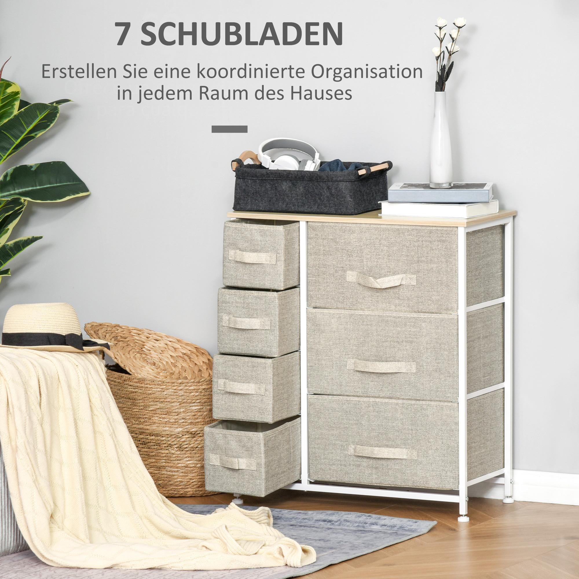 HOMCOM Schubladenschrank  