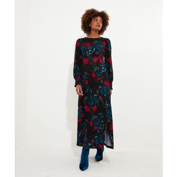 PETITE Robe Maxi Florale Taille à Nouer