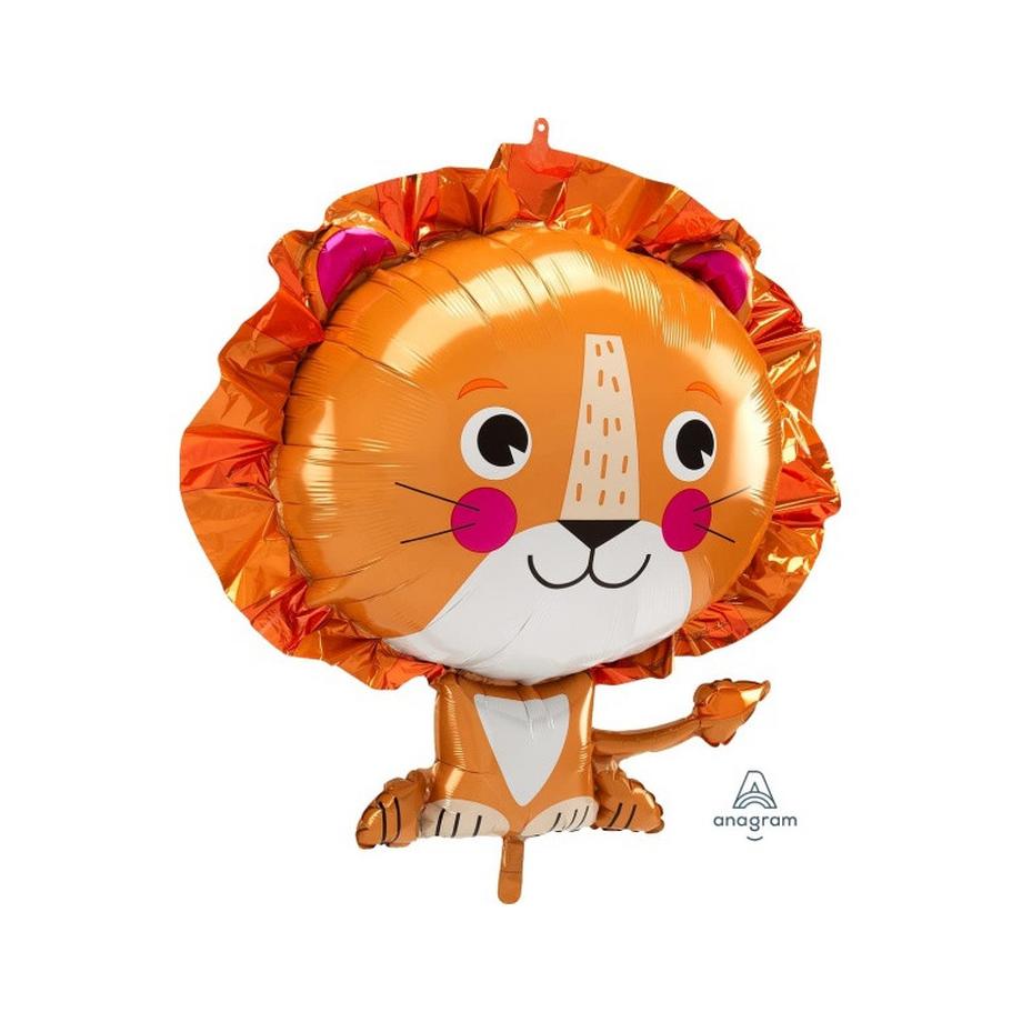 amscan  Folienballon Löwe (60x53cm) 