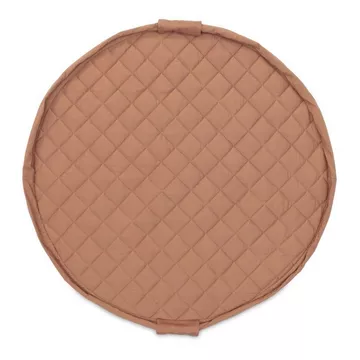 Organic tawny brown Playmat