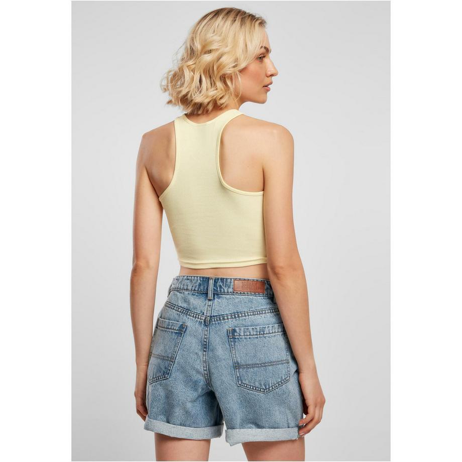 URBAN CLASSICS Geripptes Kurzes Tank Top  