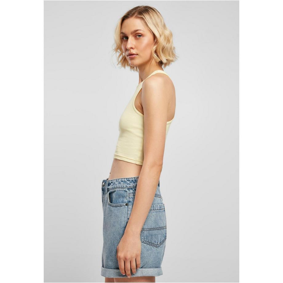 URBAN CLASSICS Geripptes Kurzes Tank Top  