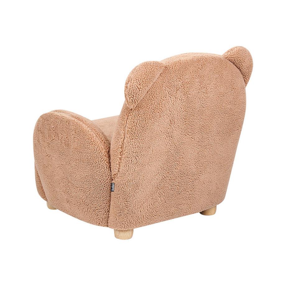 Beliani Kindersessel aus Bouclé Modern BOO  