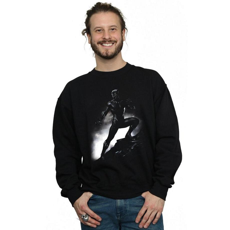 MARVEL Black Panther Grafikdruck Sweatshirt  
