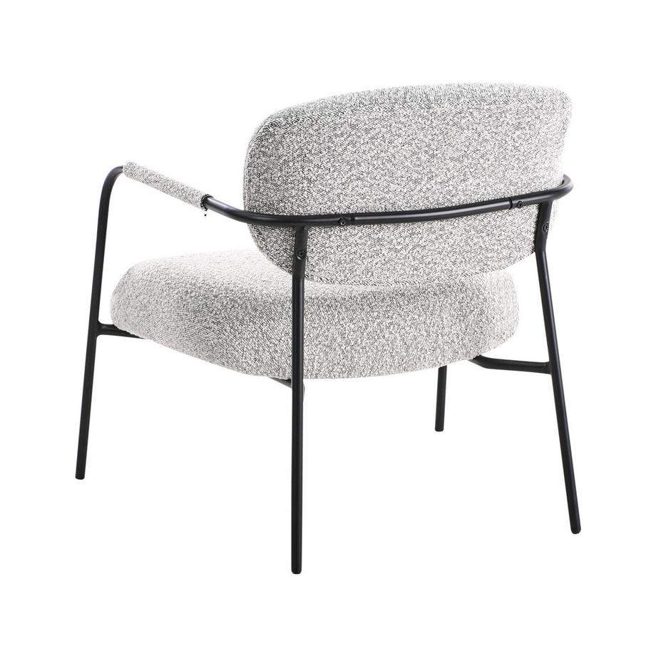 Beliani Sessel aus Stoff Retro AUSVIKA  