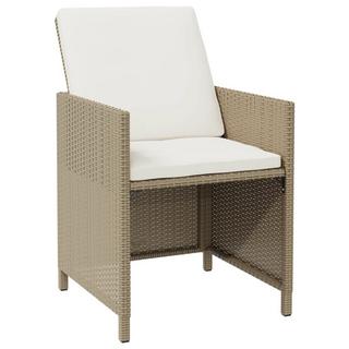 VidaXL Garten essgruppe poly-rattan  