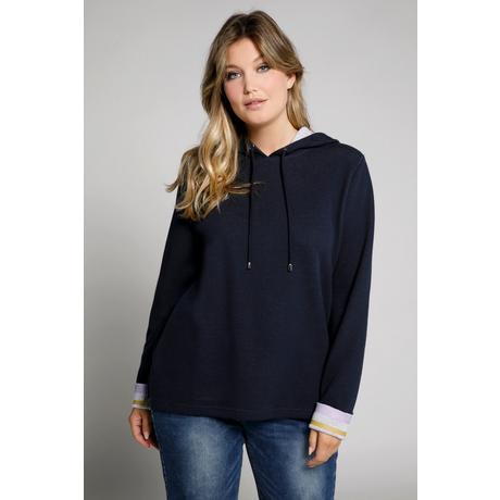 Ulla Popken  Sweat-shirt double-face, capuche, manches longues, hoodie 