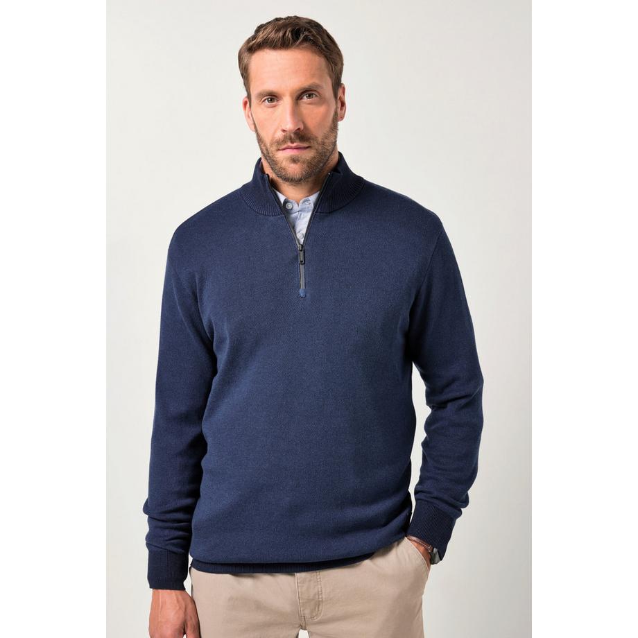 JP1880 Maglione polo CashmereTouch Collo con zip  