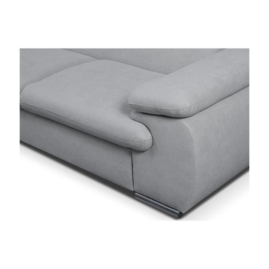 Vente-unique Ecksofa mit Schlaffunktion Bettkasten FABIEN Ecke Links  