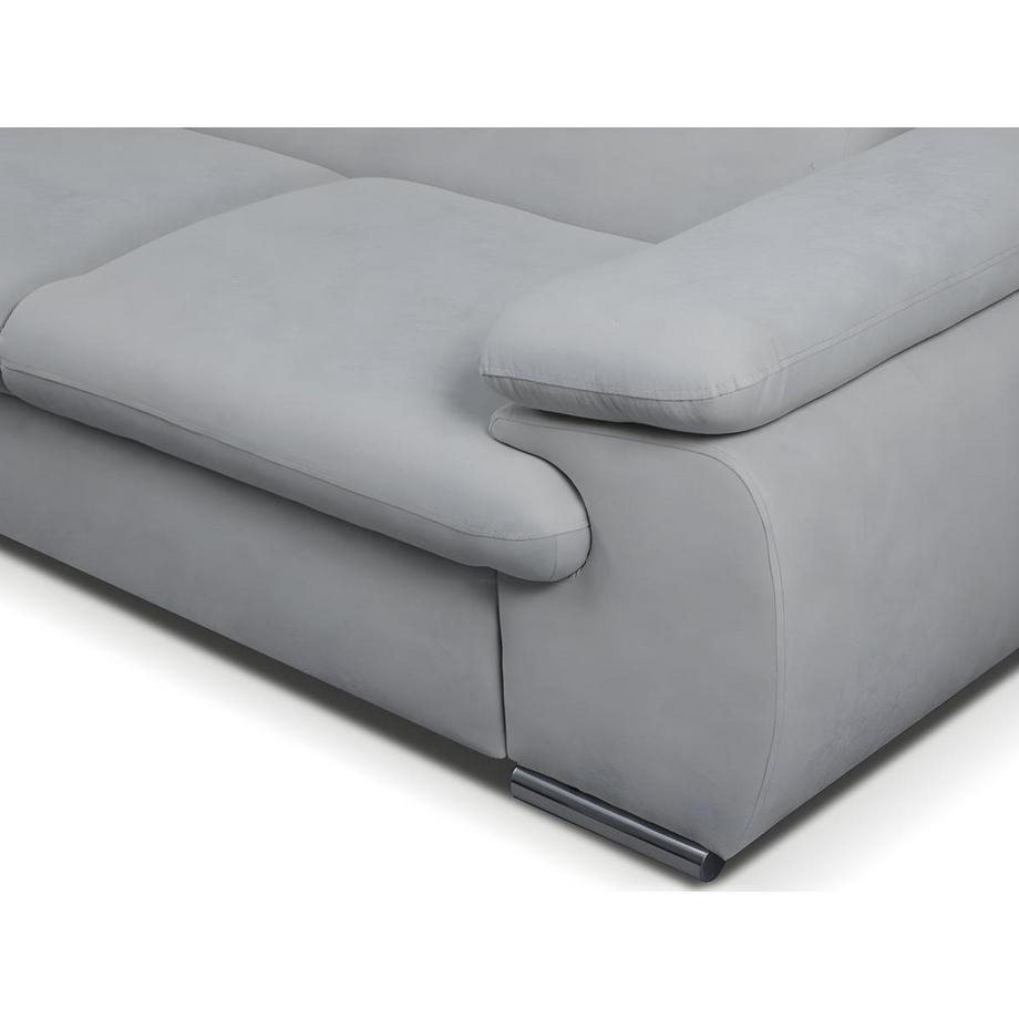 Vente-unique Ecksofa mit Schlaffunktion Bettkasten FABIEN Ecke Links  