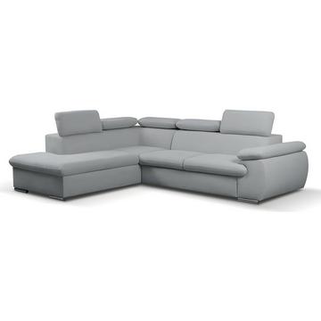 Ecksofa mit Schlaffunktion Bettkasten FABIEN Ecke Links