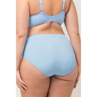 Ulla Popken  Slip midi in morbida microfibra con inserto di pizzo 