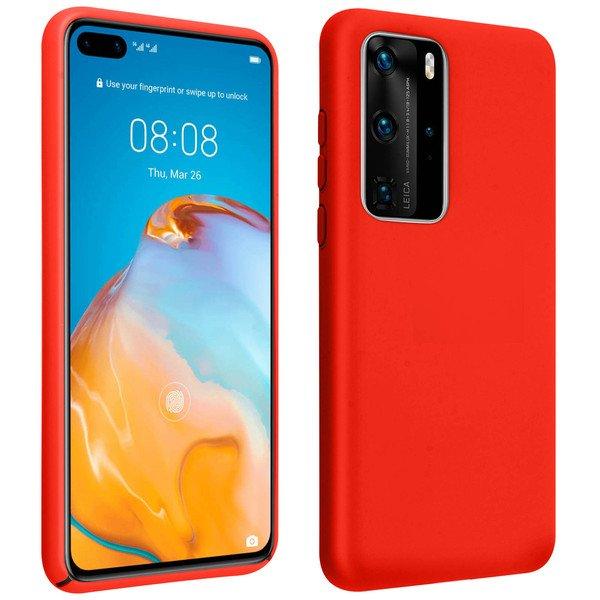 Avizar  Cover Huawei P40 Pro Soft Touch rosso 