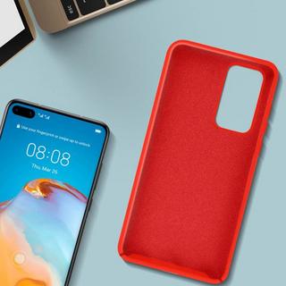 Avizar  Cover Huawei P40 Pro Soft Touch rosso 