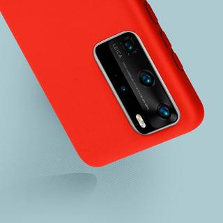 Avizar  Cover Huawei P40 Pro Soft Touch rosso 