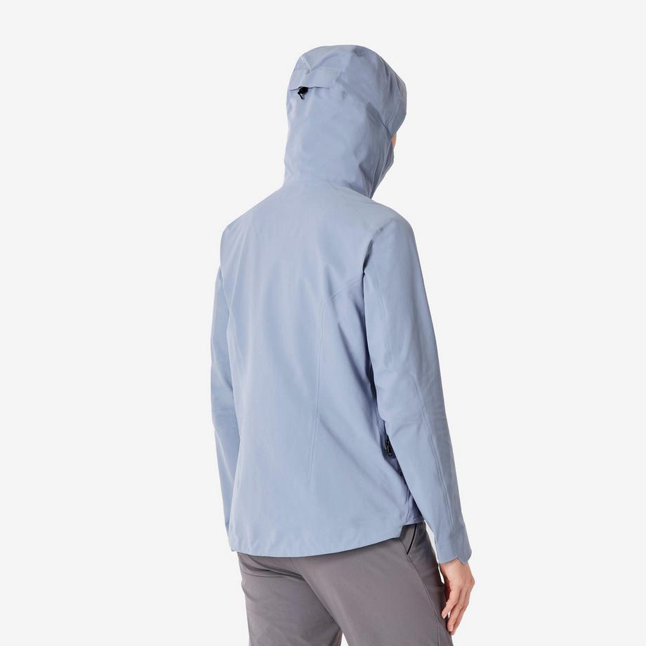 QUECHUA Wasserdichte Polyamid Wanderjacke  