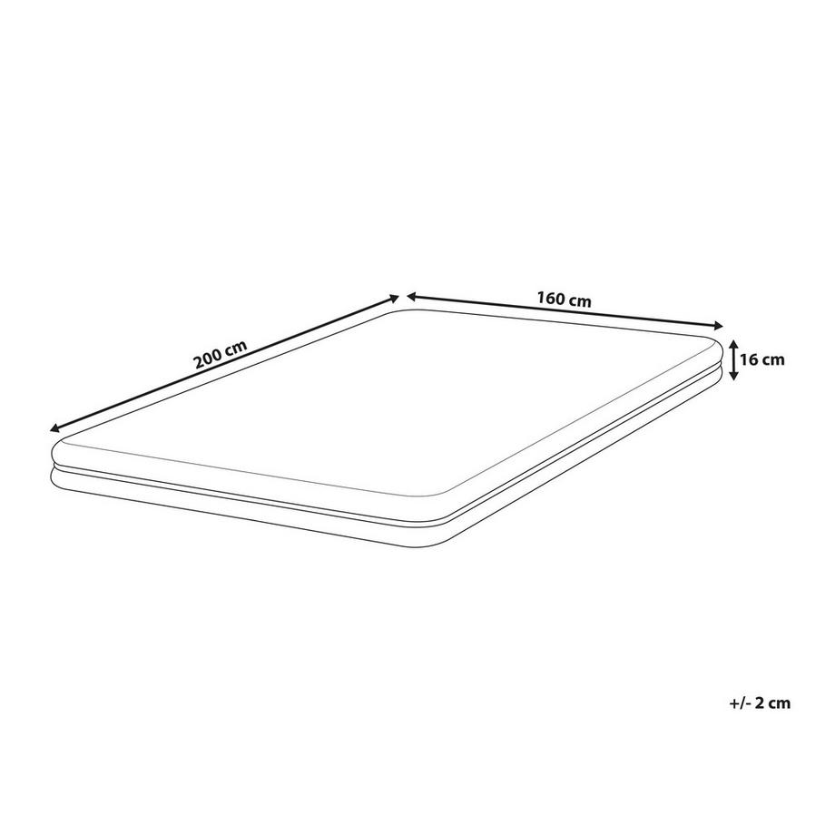 Beliani Matelas en mousse en Mousse de polyuréthane  ENCHANT  