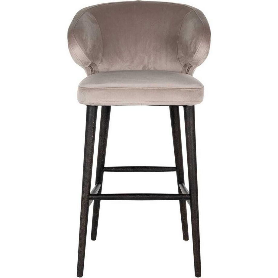 mutoni Chaise de bar Indigo kaki noir 106  