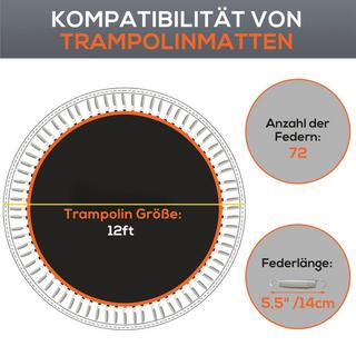 Sportnow  Trampolin-Sprungtuch 