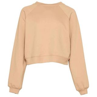 Bella + Canvas  Kurzes Sweatshirt  Raglanärmel 