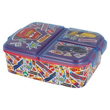 Lunch Box - Multi-compartment - Cars - Stickers