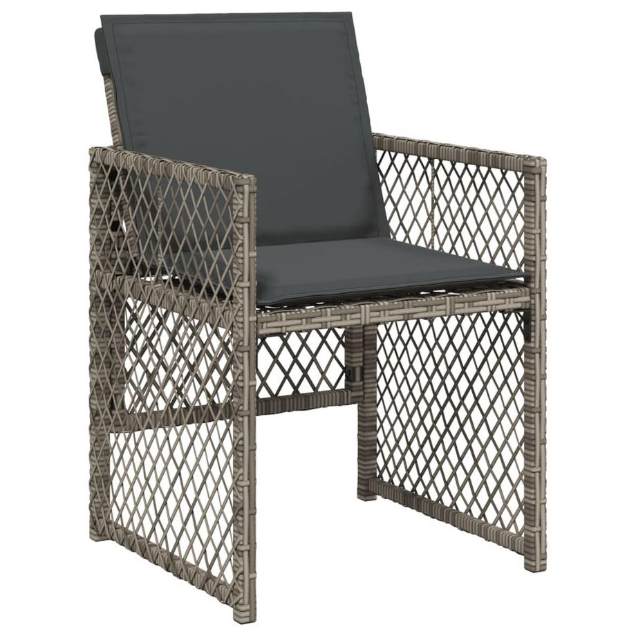 VidaXL set da pranzo da giardino Polirattan  