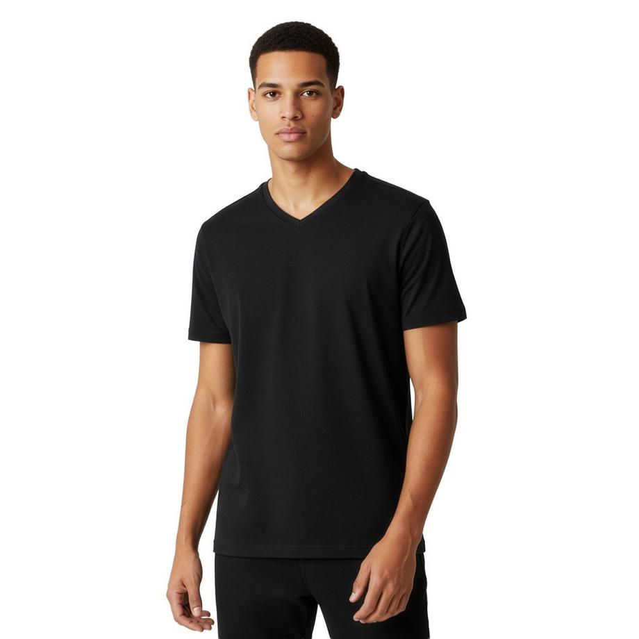 OLYMP T-shirt Collo a V Confezione da 4  