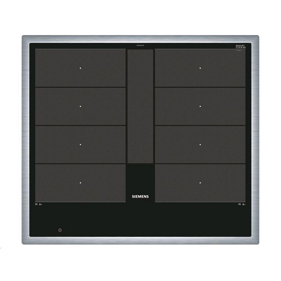 Siemens EX645LYC1E - iQ700 Induktionskochfeld 60 cm Schwarz, Mit Rahmen aufliegend  