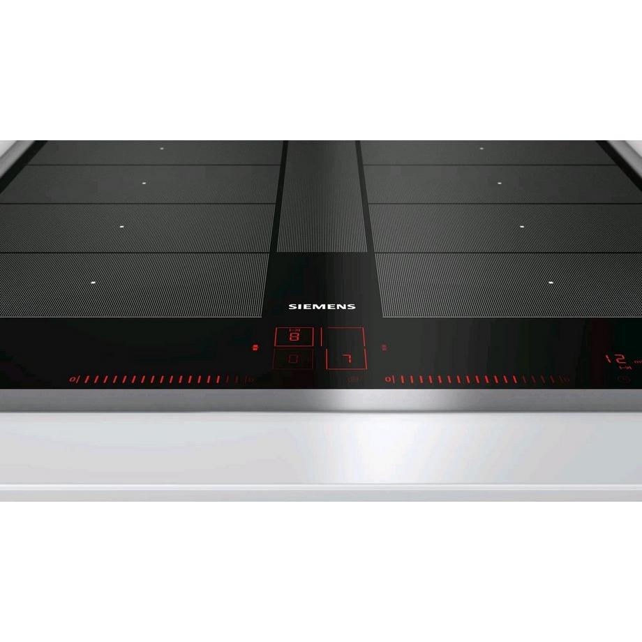Siemens EX645LYC1E - iQ700 Induktionskochfeld 60 cm Schwarz, Mit Rahmen aufliegend  