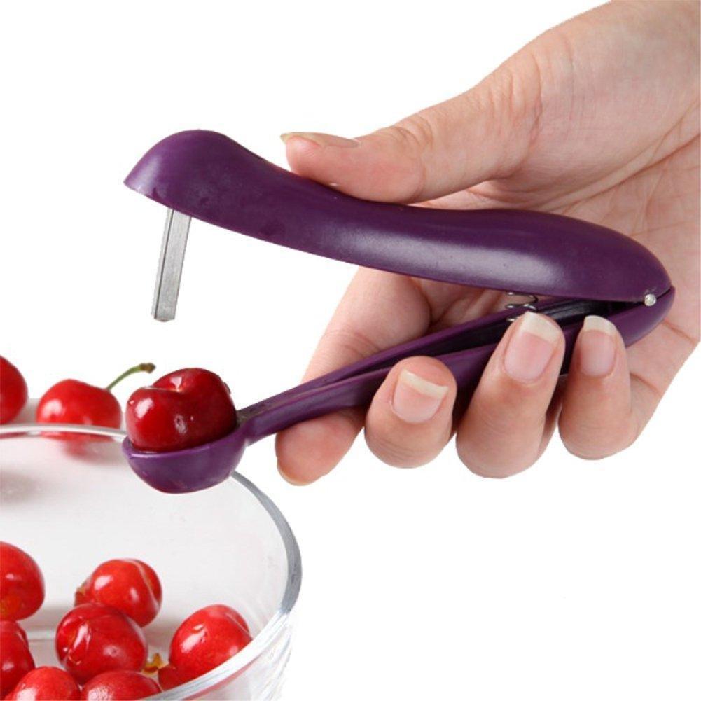 Northio  Detorsolatore per Ciliegie e Olive - Viola 