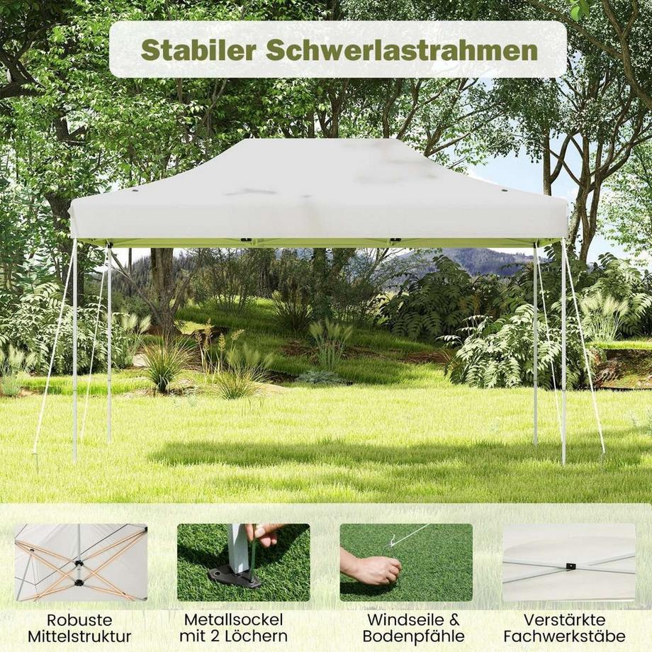 Northix Verstellbarer Pop-Up-Eventpavillon  