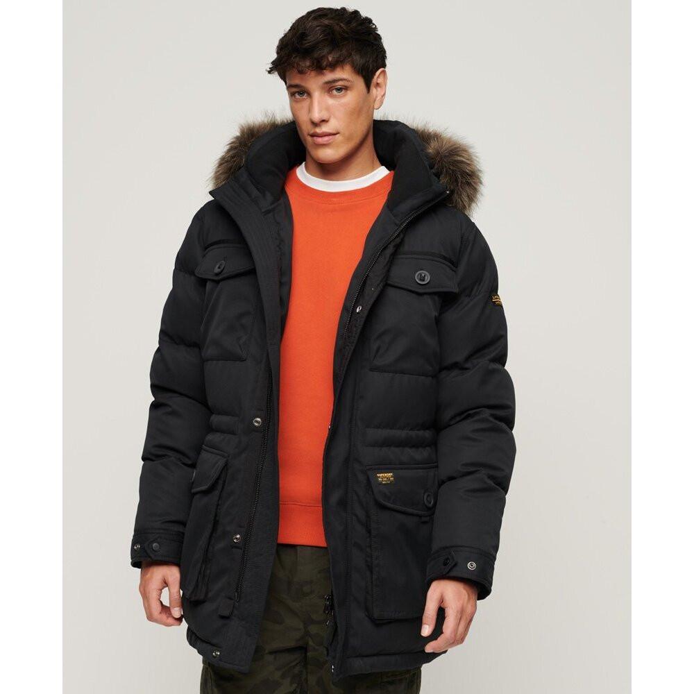 Superdry  parka mit kunstpez chinook 