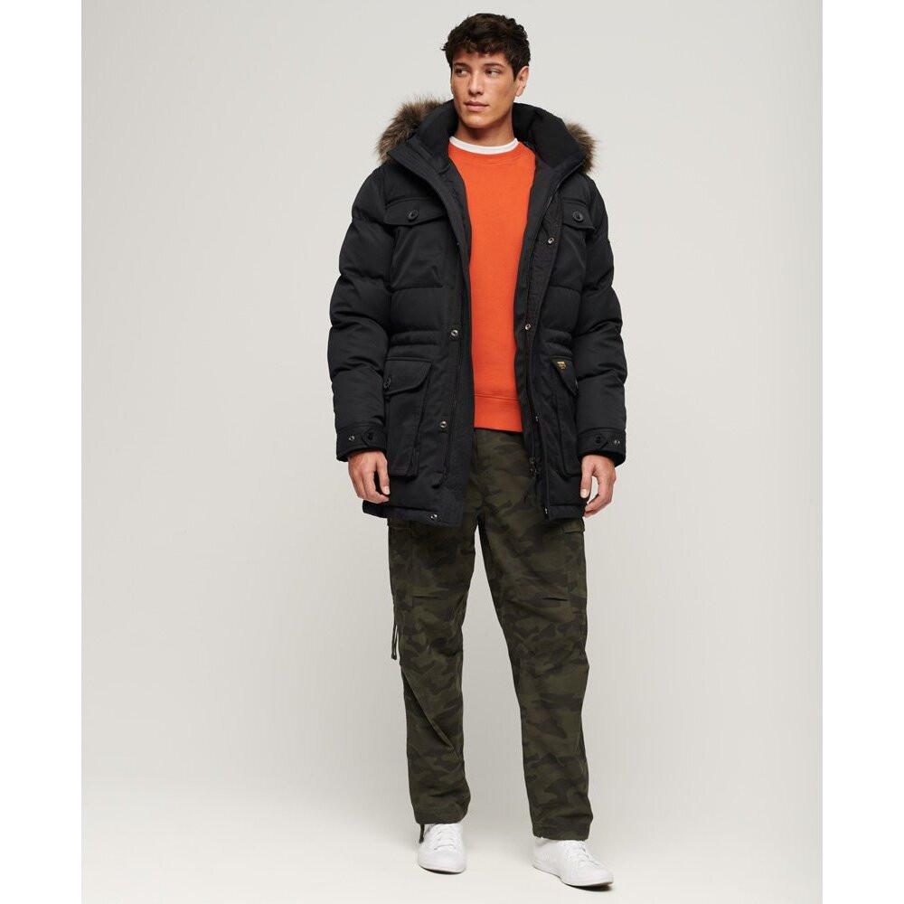 Superdry  parka mit kunstpez chinook 