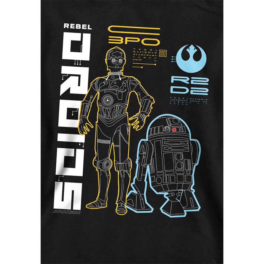 STAR WARS  Rebel Droids Felpa Con Cappuccio 