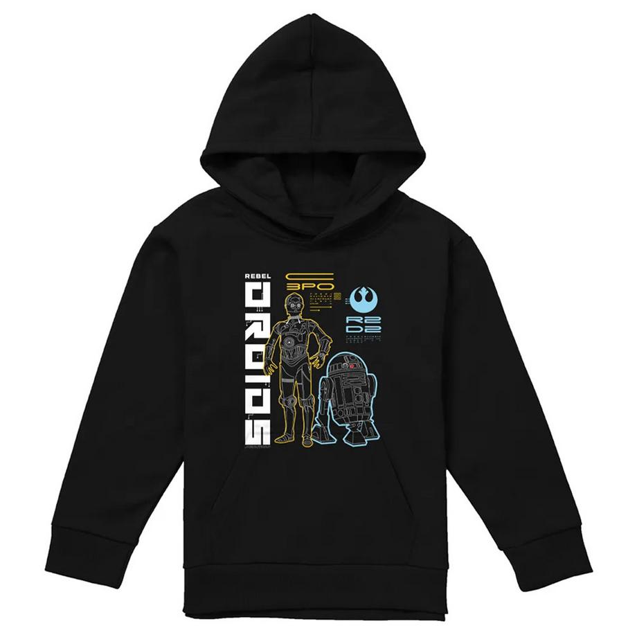 Rebel Droids Felpa Con Cappuccio