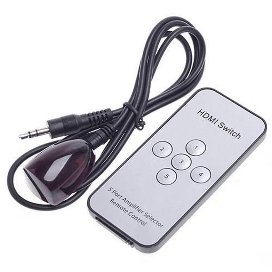 eStore  HDMI-Switch, 5x Eingang, 1x Ausgang 