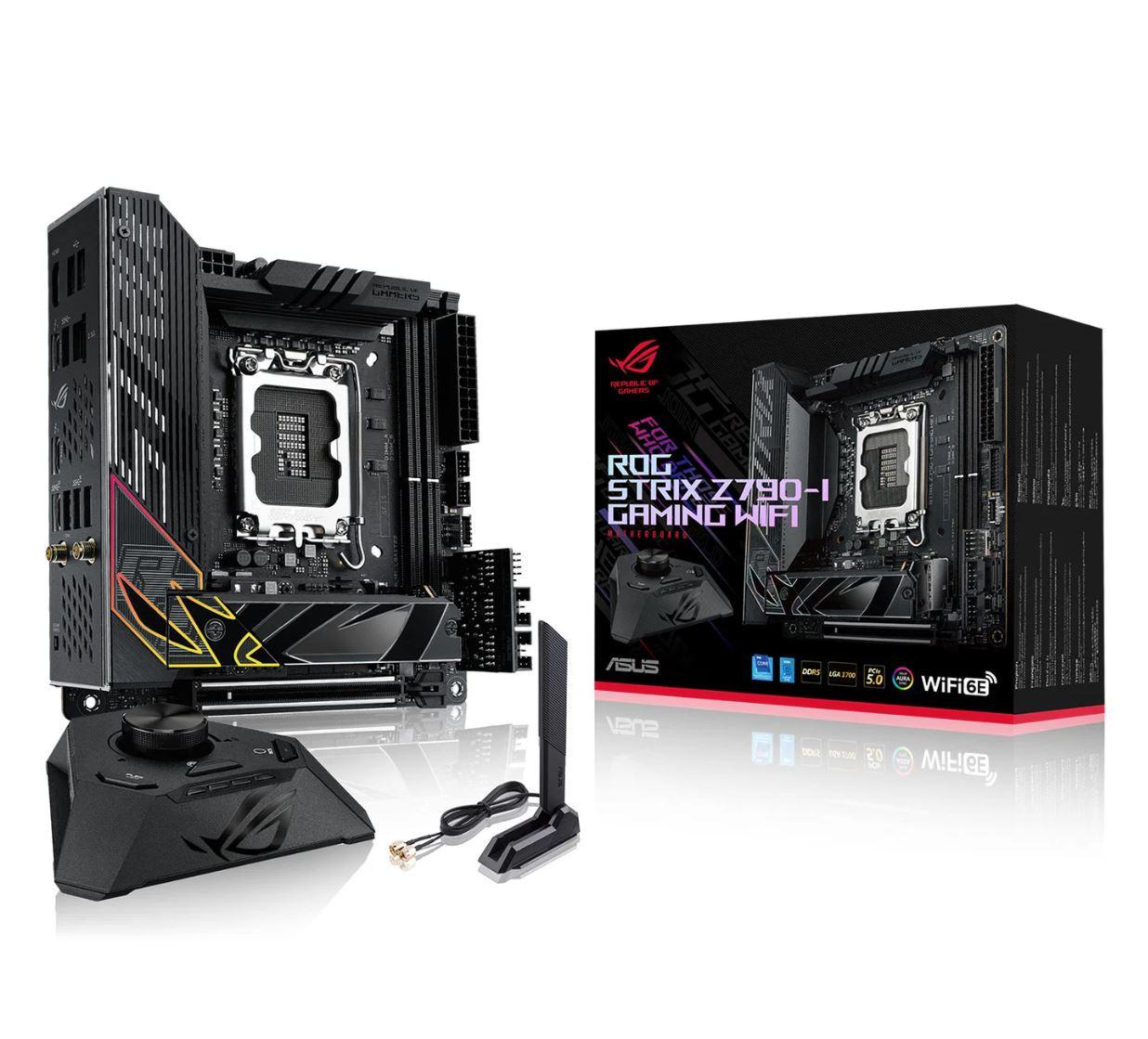 ASUS  ROG STRIX Z790-I GAMING WIFI Intel Z790 LGA 1700 mini ITX 