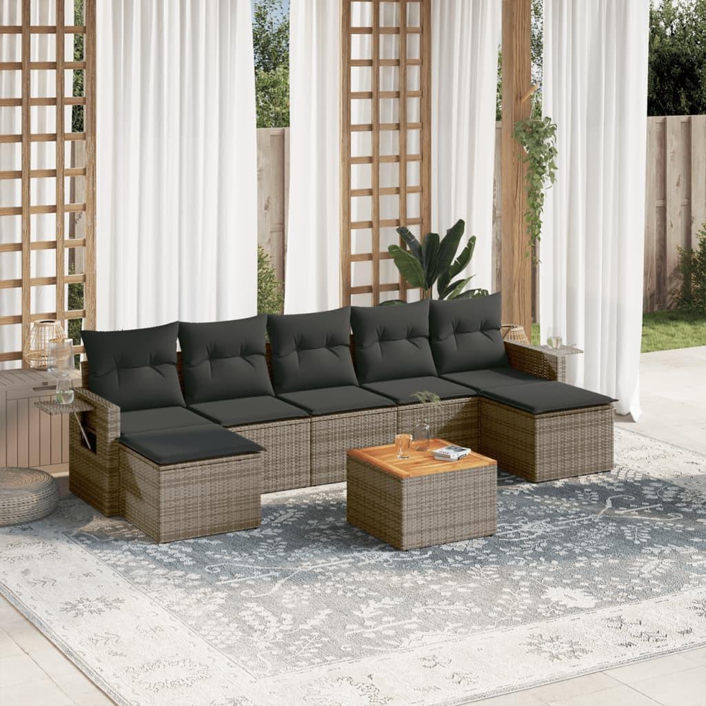 VidaXL Garten sofagarnitur poly-rattan  