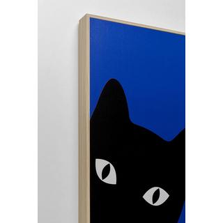 KARE Design Gerahmtes Bild Ciao Gatto (2er-Set)  