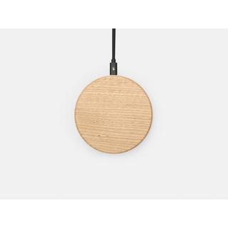 Oakywood  Slim Charging Pad - Bloc de recharge sans fil en bois massif 