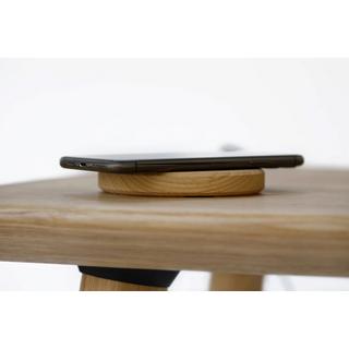 Oakywood  Slim Charging Pad - Bloc de recharge sans fil en bois massif 