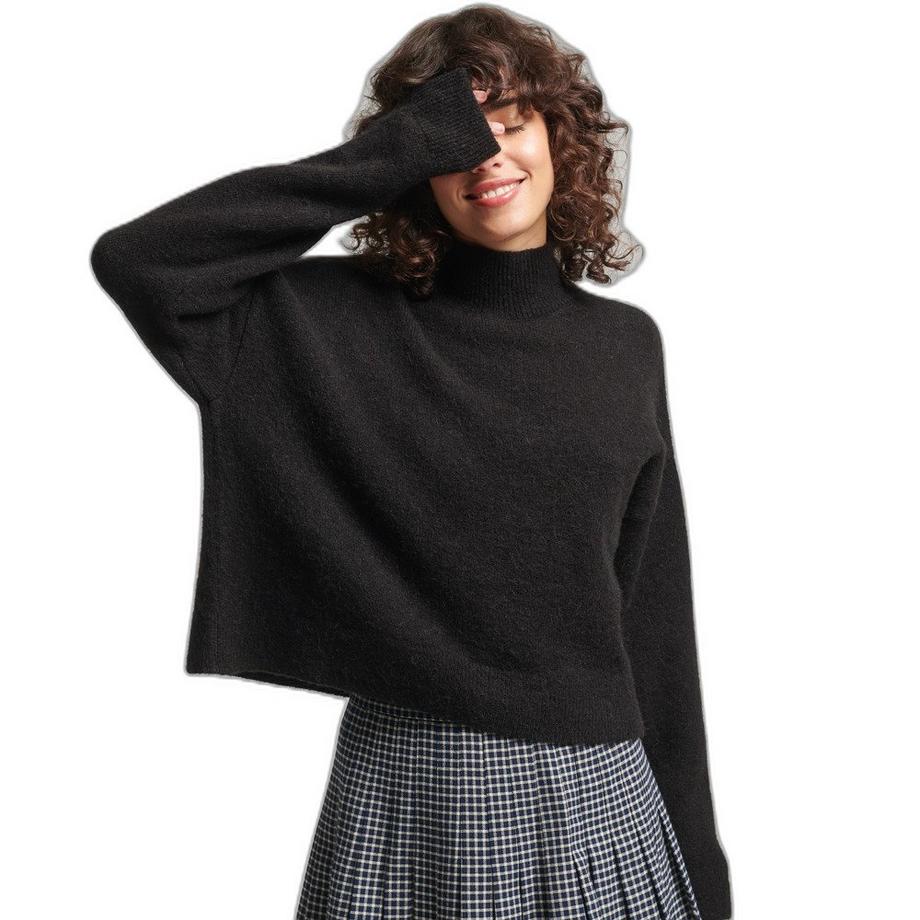 Superdry Vintage Essential Pull Col Cheminée  