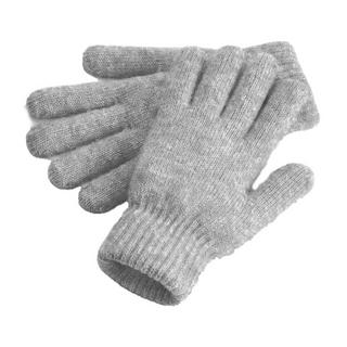 Beechfield Guanti invernali Cosy a costine mélange con polsini  