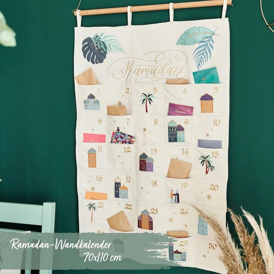 Papierdrachen Ramadan Wandkalender  