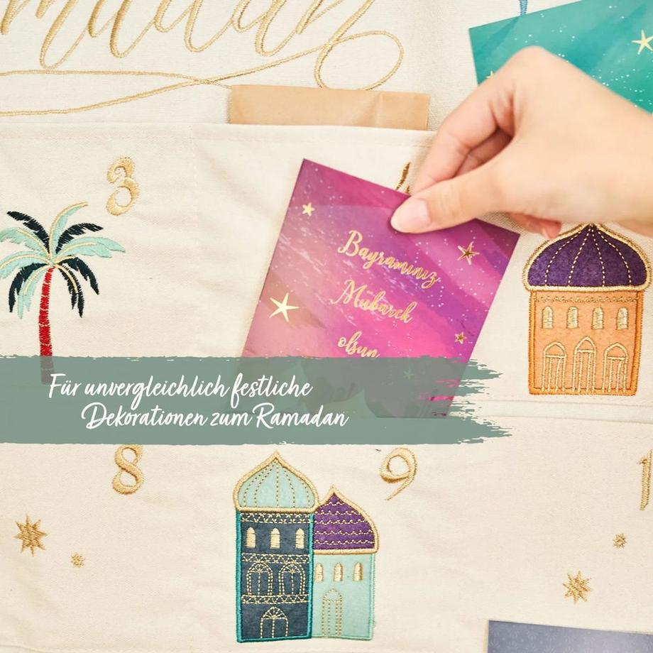 Papierdrachen Ramadan Wandkalender  