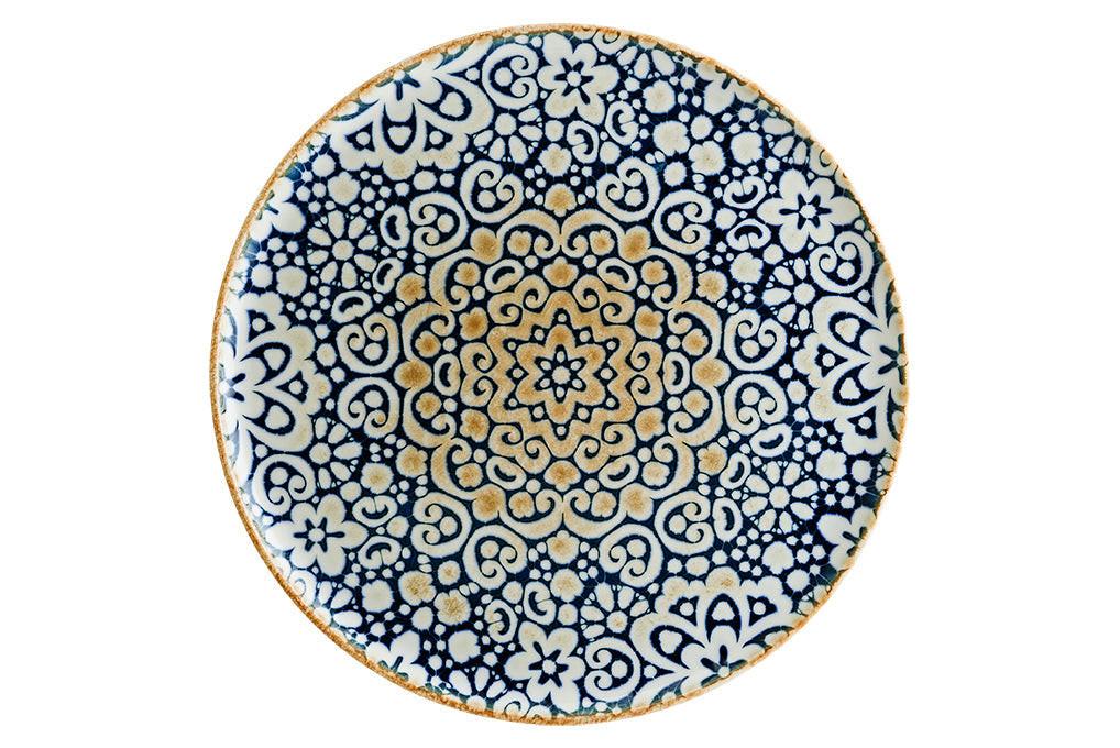 Bonna Assiette à Pizza - Alhambra -  Porcelaine - lot de 2  