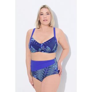 Ulla Popken Bikini Farnmuster Softcups drapiert  